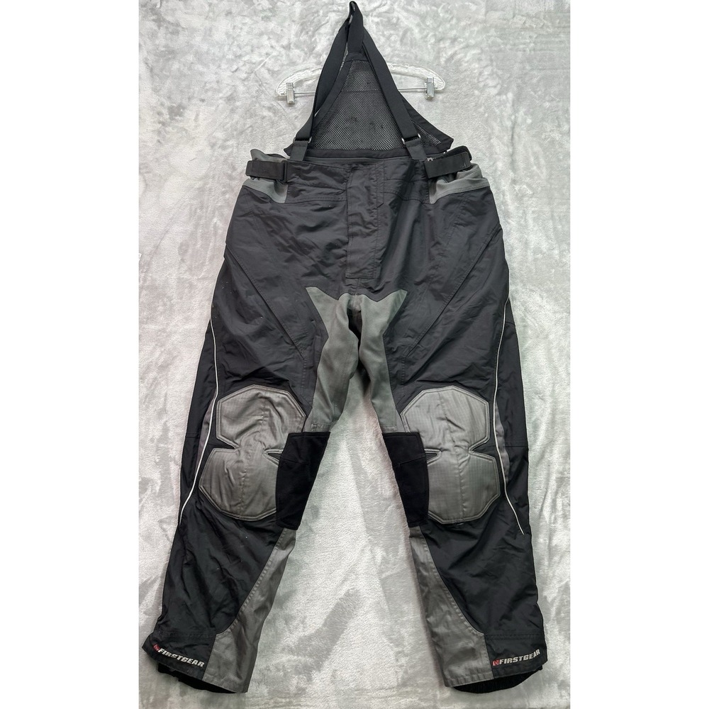 Firstgear Kathmandu Motrocycle Touring OverPants Mens 46 W/Suspenders Padded